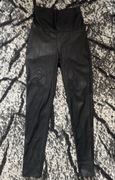 Damskie skórzane legginsy