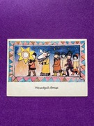 Halina Zakrzewska-Zalewska Pocztówka Boże Narodzenie Wesołych Świąt 