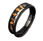 Bransoletka TYGRYSIE OKO dla chłopaka/taty na prezent