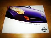 Prospekt Nissan Micra, Almera, Primera, Maxima j.polski !