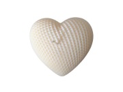 Świeca Sojowa Serce rąb Podziękowanie Chrzest Komunia Babyshower 