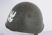 Włoski hełm wz. 31 używany w LWP