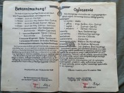 Ogłoszenie niemieckie / okupacyjne (Warszawa, 1939)