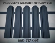 Sztachetki metalowe! Sztachety! Na wymiar! Panel, 