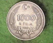 Turcja 1000  lira 1990