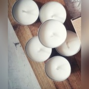 Sojowe naturalne Podgrzewacze Tealight /9szt