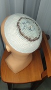 L.KS-277 Nowa jarmułka kipa Izrael żyd handmade