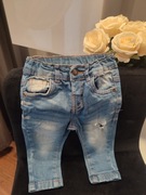 SPODNIE JEANSOWE 68/74
