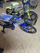  Rowerek 16 cali niebiesko zielony czerwony Nonne