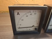 stary amperomierz tablicowy 0-60A kl.1,5 1964r