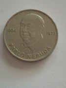 NRD Pablo Neruda noblista 1904-1973r.Chilijski poeta medal kolekcjonerski