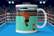 Punch Out!! Gra prezent retro dla gracza geeka kubek arcade