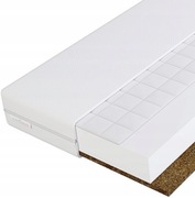 BABYMAM materac do łóżeczka 120x60 gryka-pianka-kokos 