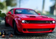 MODEL SAMOCHODU Dodge Challenger Skala 1/32 PREZENT KOLEKCJONERSKI Figurka