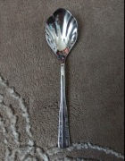 Posrebrzana łyżeczka do cukru PRL Hefra