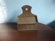 PRL-DREWNIANY POJEMNIK NA CEBULĘ- PACZKÓW 