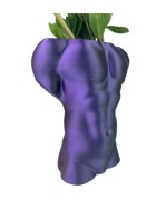 Doniczka osłonka dekoracyjna tors męski figurka zmienia kolor unikat 