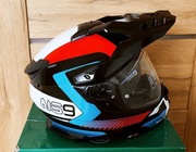 Kask NOS NS-9 rozmiar S blenda przeciwsłoneczna ADV Enduro Dual Sport quad