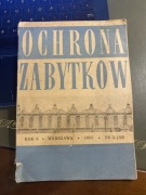 Ochrona zabytków 1955 nr 3(30) kwartalnik