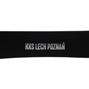 PASEK SKÓRZANY KKS Lech Poznań CZARNY
