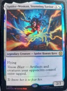 MTG Spider-Woman, Stunning Savior *FOIL*