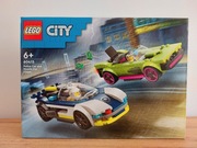 LEGO City 60415 Pościg radiowozem za muscle carem