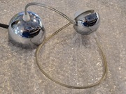 Zwis, zawiesie, przyłącze do lampy wiszącej chrom, srebrne E27