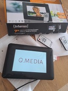 Cyfrowa ramka do zdjęć z pilotami i pudelkiem