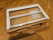 Półka szklana z ramkami do Samsung RB 36J8855S4