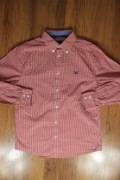 Koszula Crew Clothing Company r. S classic fit męska czerwona w kratkę 