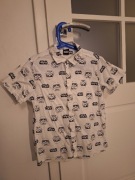 Koszula biała, chłopięca, R.140, Star Wars