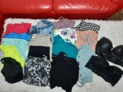 Paka ubrań S| PULL&BEAR | Puma | Forever 21 | 18 szt.