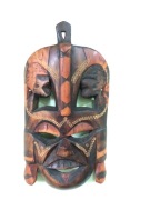 Maska etniczna plemienia Bantu Tanzania Afryka