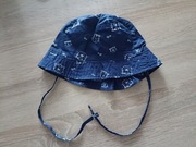 Czapka niemowlęca wiązana 