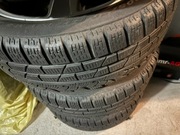 Felgi aluminiowe z oponami zimowymi