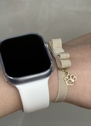 Bransoletka kokardka z zawieszką