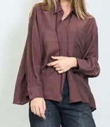 Gioya Wiya Miho’s premium koszula trufla czekolada brąz Mokka wiskoza 