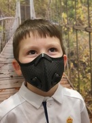 Maska ochronna dla dzieci FFP2 antywirusowa khaki