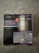 Kinkiet LED -spot kolor srebrny