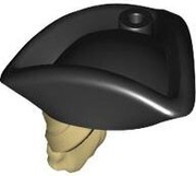 LEGO Kapelusz Piracki Włosy Piaskowy Tan 67043pb01