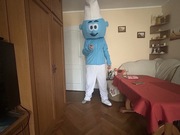 Kostium smerfa duży. Rozmiar L.