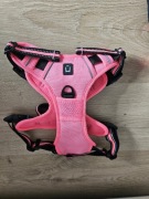 Szelki dla psa L + smycz Gratis. Bezuciskowe, regulowane, różowe (NOWE)