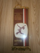 Proporczyk sportowy MP jazda figurowa 1974