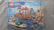 LEGO CITY 60422 - Nadmorski port ze statkiem towarowym - NOWY!