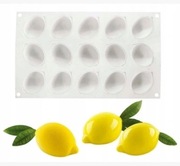 CYTRYNKI forma silikonowa 29*17 do pieczenia ciast deserów odlewów 