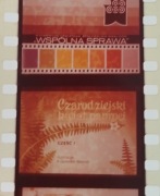 Czarodziejski kwiat paproci cz. 1 i 2 Bajka klisza na rzutnik prl, vintage