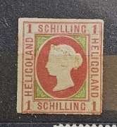 Heligoland Viktoria 1867 Mi 2 1 szyling