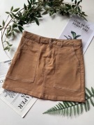 Jasno-brązowa spódnica 98% cotton karmel