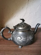 Imbryk arabski posrebrzany 