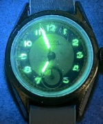 zegarek  tester dozymetrow, BELCA tarcza (uranowa, albo  inny pierwiastek)